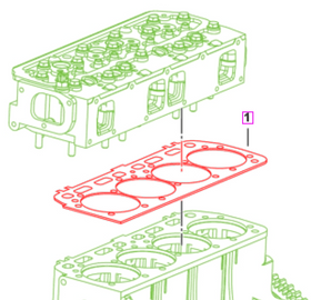 Mahindra Roxor Gasket Cylinder Head 0302BB0132N Mahindra