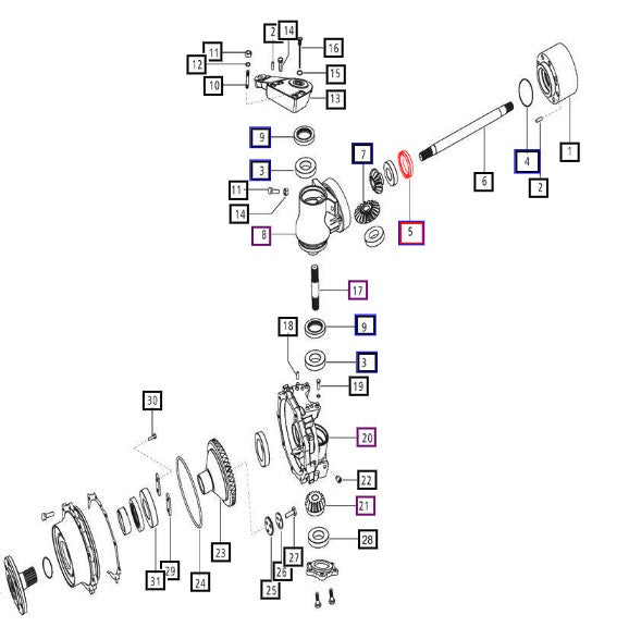 Mahindra Tractor Lock Nut E006507337D1 Mahindra