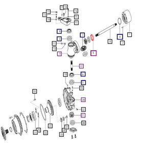 Mahindra Tractor Lock Nut E006507337D1 Mahindra