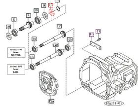 Mahindra Tractor Seal V7441254008 Mahindra Direct Parts