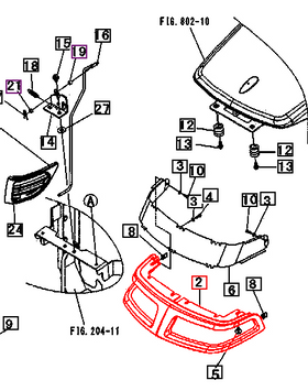 Mahindra Tractor Upper Grill 19582626000 Mahindra Direct Parts