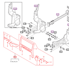 Mahindra Tractor Grill Guard Assembly 85711006000 Mahindra Direct Parts