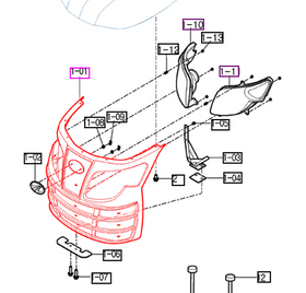 Mahindra Tractor Grill 11376012000GB Mahindra Direct Parts