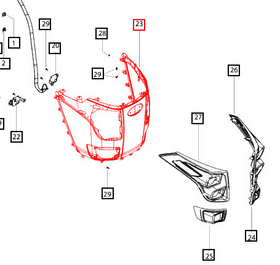 Mahindra Tractor Front Grill E007545722D91 Mahindra Direct Parts