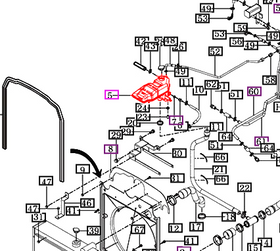 Mahindra Tractor Coolant Reservoir / Tank 18021041003 Mahindra Direct Parts
