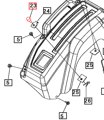 Mahindra Tractor Hydraulic Lift Grip 10212438000 Mahindra Direct Parts