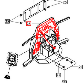 Mahindra Tractor Dashboard Wiring Harness 007706170U91 Mahindra Direct Parts