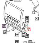 Mahindra Tractor Loader Screw MC6S M10x25 5052440ALO-2