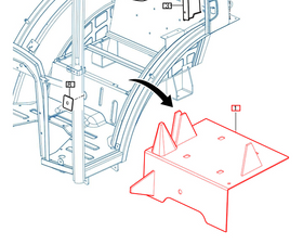 Mahindra Tractor Seat Seal 12648033300