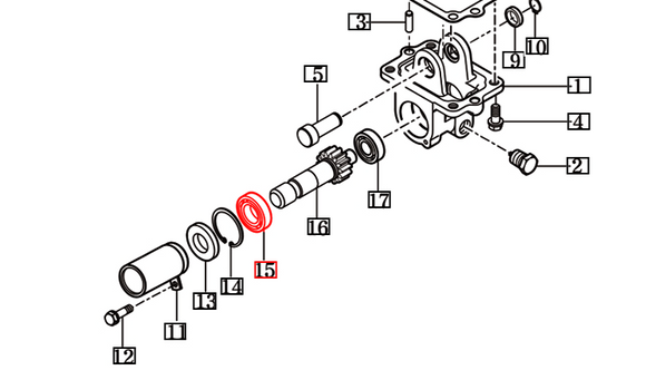 Mahindra Tractor Ball Bearing V6001106005