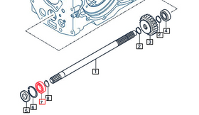 Mahindra Tractor Ball Bearing V6001106005