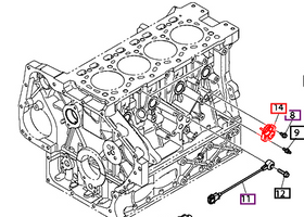 Mahindra Tractor Oil Pressure Sensor 65.27427-7001