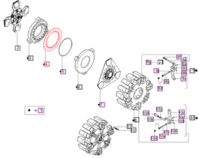 Mahindra Tractor Clutch Diaphragm Spring 006503355D1