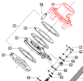 Mahindra Tractor Differential Bearing Cage Brake B006509623U2