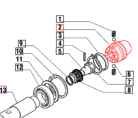 Mahindra Tractor PTO Synchro Clutch 006500677C1