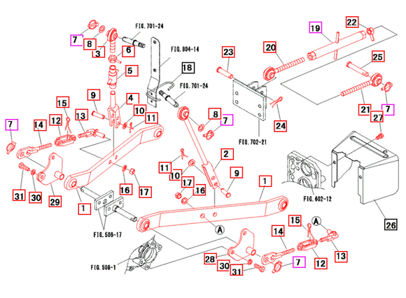 (Sold Out) Mahindra Tractor Max 28 XL HST 3-Point Complete Kit