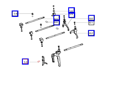 Mahindra Tractor Pivot Reverse Link Pin 000031113B12 Mahindra Direct Parts