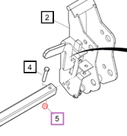 Mahindra Nut, M12 Loc 5011555ALO Mahindra Direct Parts