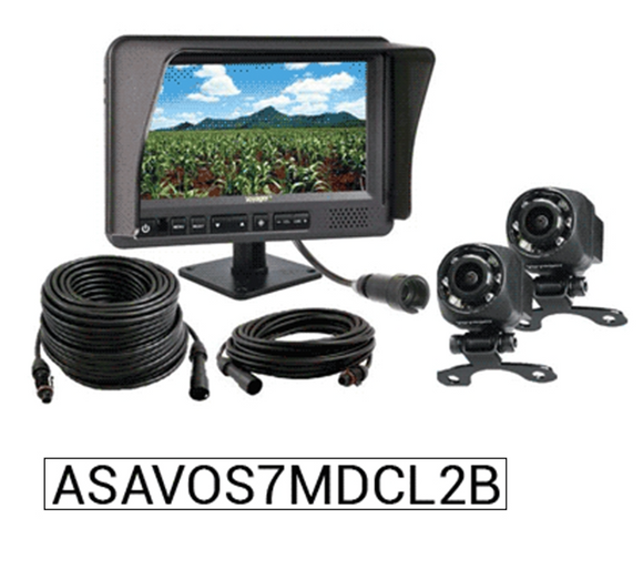 Mahindra 2 Camera Toughcam OBS System ASAVOS7MDCL2B Mahindra Direct Parts