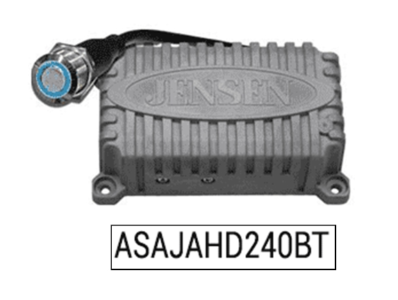 Mahindra 2 Channel Bluetooth Amplifier ASAJAHD240BT Mahindra Direct Parts