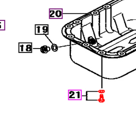 Mahindra Tractor Bolt w/ Washer M8x16 F180508016 Mahindra Direct Parts