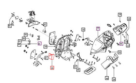 Mahindra Tractor Fusebox Lid E007505656D1 Mahindra Direct Parts