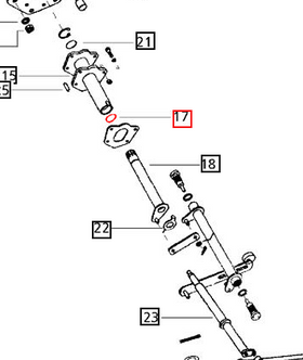 Mahindra Tractor O-Ring 9/16x3/4x3/32 000377952R1 Mahindra Direct Parts