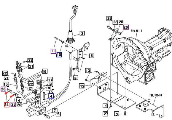 Mahindra Tractor Bolt, W/washer H1540108035 Mahindra Direct Parts