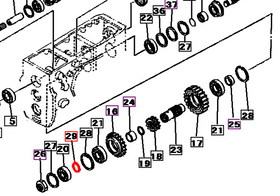 Mahindra Tractor Ring 07400103500 Mahindra Direct Parts