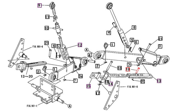 Mahindra Tractor Pin, Clevis 05621110050 Mahindra Direct Parts