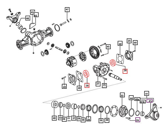 Mahindra Tractor Bearing Taper Roller-30209 - Timken 006503952C1 Mahindra Direct Parts