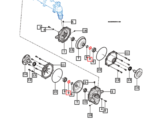 Mahindra Tractor Stop Ring V7041400300
