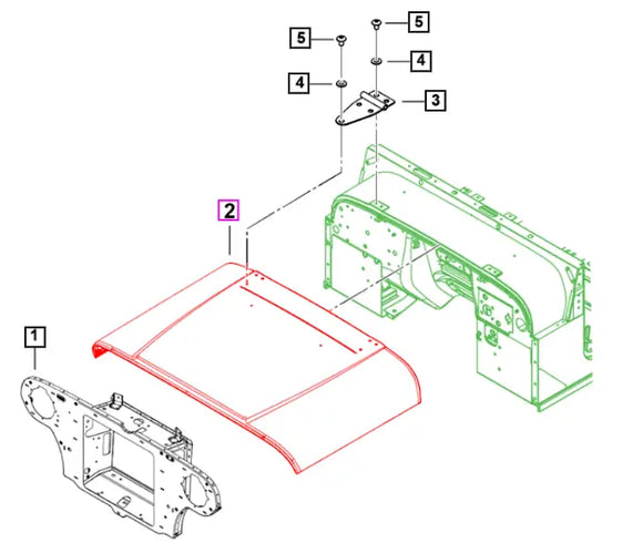 (Sold Out) Mahindra Roxor Hood 0102EUA00090NPR Mahindra Direct Parts