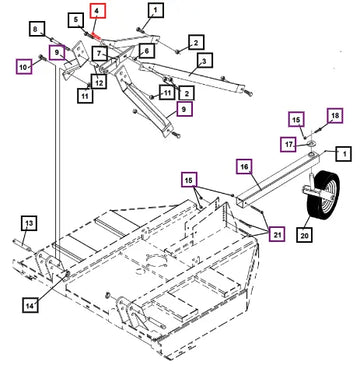 (Sold Out) Mahindra Tractor .62" Unc X 3.00" Hex Capscrew L1005001073 Mahindra Direct Parts