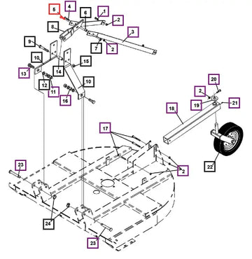 (Sold Out) Mahindra Tractor .62” Unc X 3.50” Hex Capscrew L1005001072 Mahindra Direct Parts