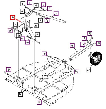 (Sold Out) Mahindra Tractor .75" Unc X 5.00" Hex Capscrew L1005001052 Mahindra Direct Parts