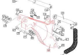 (Sold Out) Mahindra Tractor Backhoe Boom ATI113500 Mahindra Direct Parts