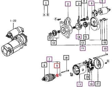 (Sold Out) Mahindra Tractor Bearing, Rear MM502335 Mahindra Direct Parts