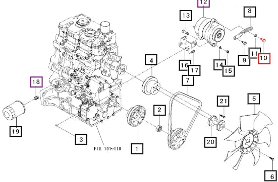 (Sold Out) Mahindra Tractor Bolt 31S9400270 Mahindra Direct Parts