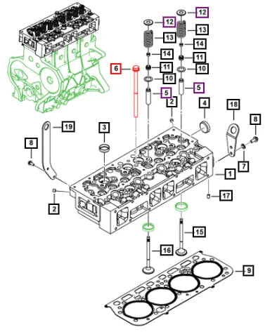 (Sold Out) Mahindra Tractor Bolt Hex Fl M11x1.5x129x10.9xph SF0102014 Mahindra Direct Parts