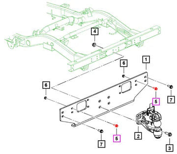 (Sold Out) Mahindra Tractor Bolt M8x25 Hex Flange 0000AUA00941N Mahindra Direct Parts