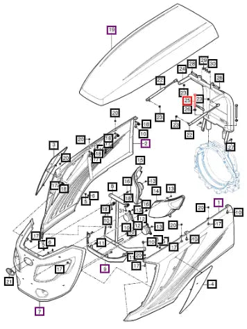 (Sold Out) Mahindra Tractor Bolt , Hex V2013612125 Mahindra Direct Parts