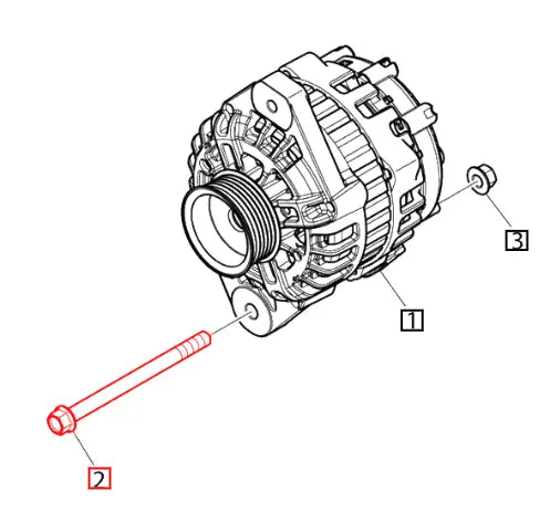(Sold Out) Mahindra Tractor Bolt, Hex 120106-00116 Mahindra Direct Parts