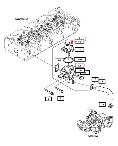 (Sold Out) Mahindra Tractor Bolt, Hex 120106-00589 Mahindra Direct Parts