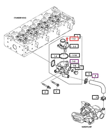 (Sold Out) Mahindra Tractor Bolt, Hex 120106-00589 Mahindra Direct Parts