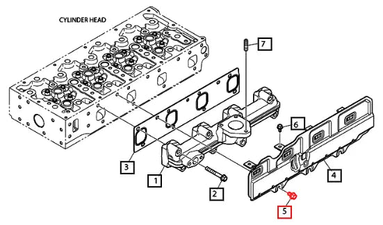 (Sold Out) Mahindra Tractor Bolt, Hex Flange 120106-00200 Mahindra Direct Parts