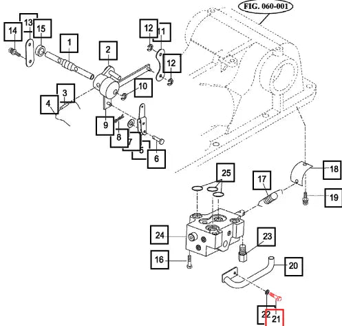 (Sold Out) Mahindra Tractor Bolt, Hex M8x12'' V2013608012 Mahindra Direct Parts