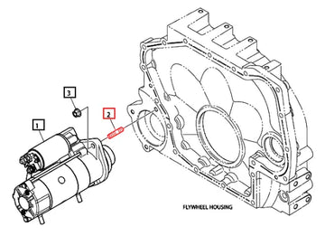 (Sold Out) Mahindra Tractor Bolt, Stud 06.06125-0808 Mahindra Direct Parts