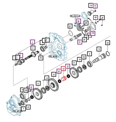 (Sold Out) Mahindra Tractor Bush, 50x56x66 18712630070 Mahindra Direct Parts