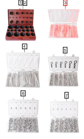 (Sold Out) Mahindra Tractor Cotter Pin Assort 555pcs L1009900038 Mahindra Direct Parts